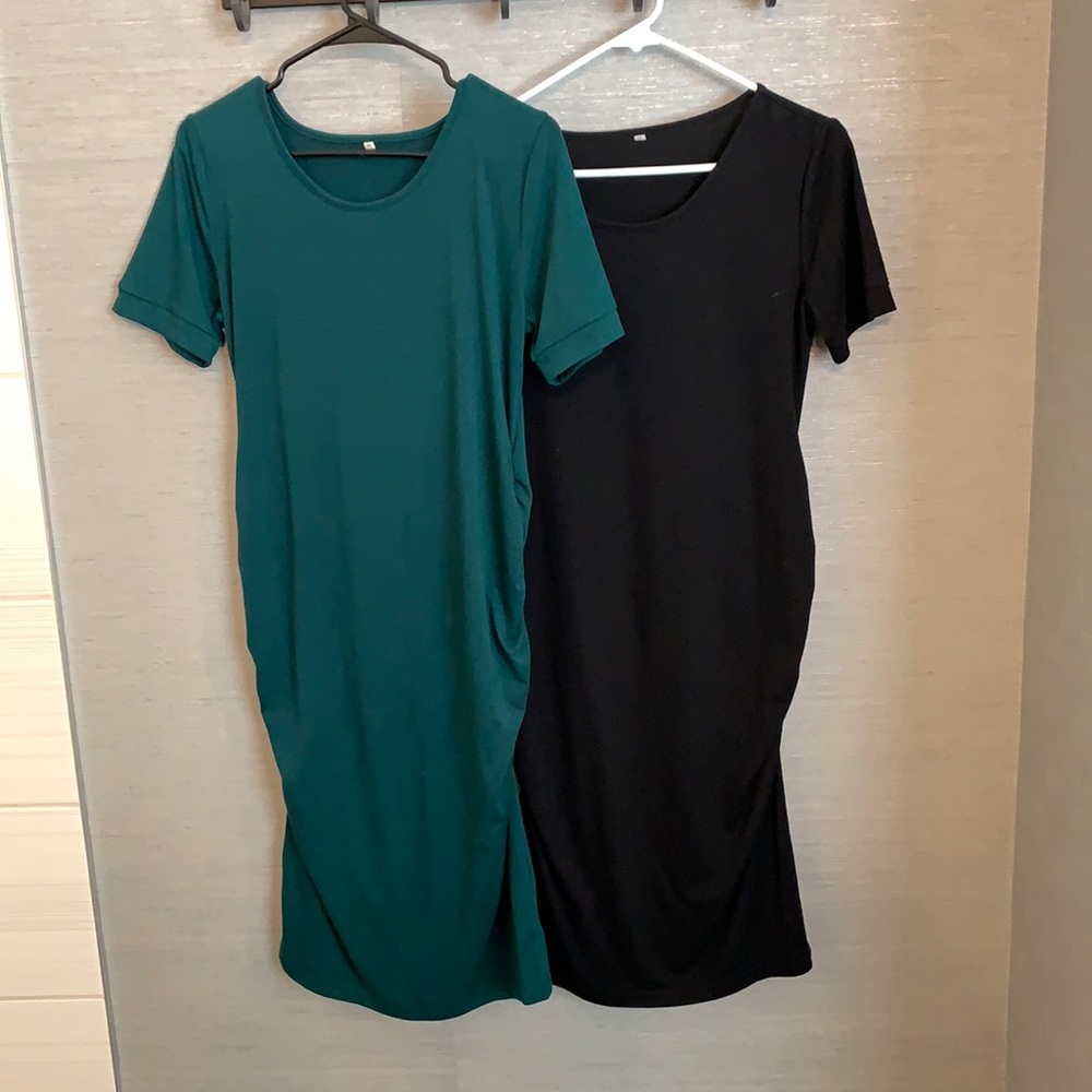 Maternity dresses-BLACK ONLY